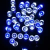 Christmas Warehouse 1000 Blue & Cool White Led Concave Bulb Christmas Fairy String Lights - 50M> Led Fairy Lights