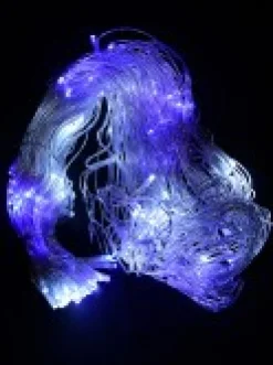 Christmas Warehouse 180 Blue & Cool White Led Concave Bulb Christmas Net Light - 1.8M X 1.8M><noscript><img width=