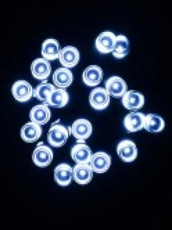 Christmas Warehouse 1000 Cool White Concave Bulb Led Christmas Fairy String Lights - 50M> Led Fairy Lights