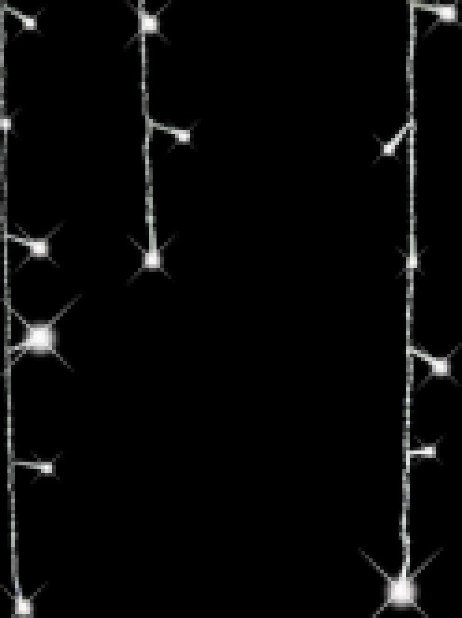 Christmas Warehouse 420 Cool White Concave Bulb Led Christmas Icicle String Light - 10M> Icicle Lights
