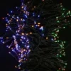 Christmas Warehouse 500 Multi Colour Concave Bulb Led String Fairy Solar Lights - 50M> Led Fairy Lights