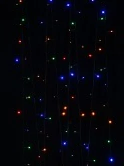 Christmas Warehouse 1000 Multi Colour Concave Bulb Led String Fairy Solar Lights - 100M> Led Fairy Lights