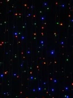 Christmas Warehouse 200 Multi Colour Concave Led Bulb Solar Powered String Fairy Lights - 20M><noscript><img width=
