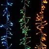 Christmas Warehouse 336 Multi Colour Led Concave Bulb Firecracker Cluster Icicle Light - 90Cm> Icicle Lights