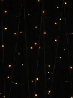 Christmas Warehouse 100 Warm White Concave Led Bulb Solar Powered String Fairy Lights - 10M><noscript><img width=