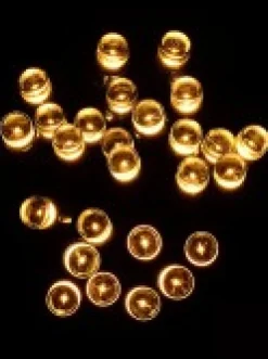 Christmas Warehouse 300 Warm White Led Concave Bulb Christmas Fairy String Lights - 15M> Led Fairy Lights