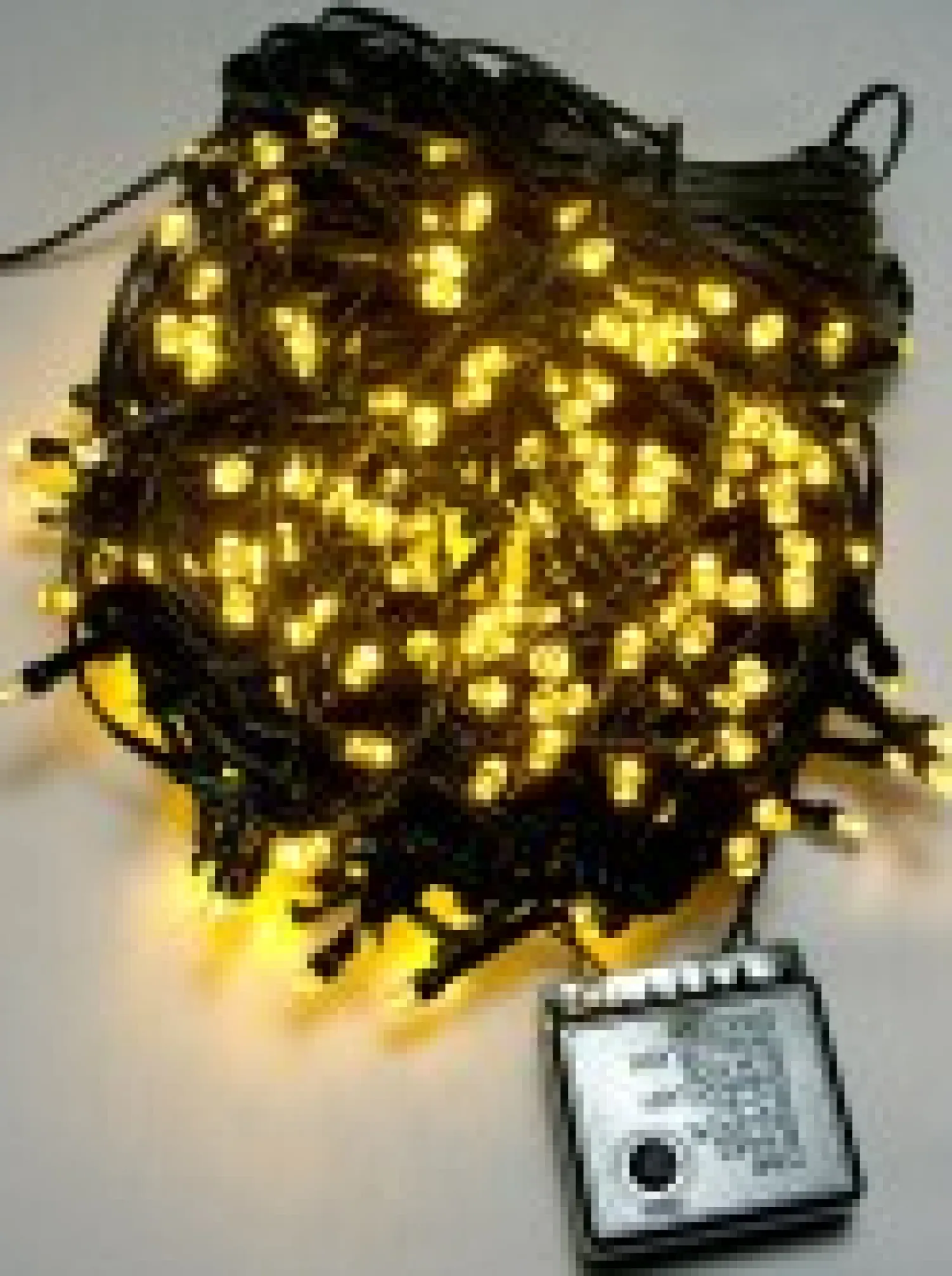 Christmas Warehouse 300 Warm White Led Concave Bulb Christmas Fairy String Lights - 15M> Led Fairy Lights