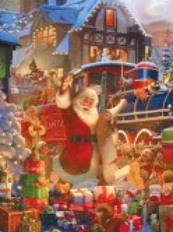 Christmas Warehouse All Aboard The Santa Express Christmas Jigsaw Puzzle - 1000 Pieces><noscript><img width=