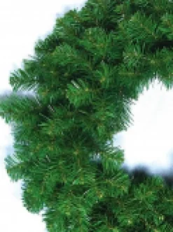 Christmas Warehouse Balsam Pine Needle Christmas Wreath With 200 Tips - 58Cm> Christmas Wreaths