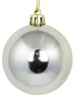 Christmas Warehouse Champagne Glitter, Matte & Metallic Christmas Baubles - 12 X 60Mm><noscript><img width=