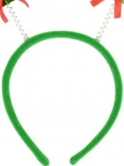 Christmas Warehouse Christmas Trees On Springs Headband With Ribbon & Star - One Size Fits Most><noscript><img width=
