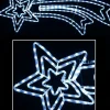 Christmas Warehouse Cool White Led Shooting Christmas Star Rope Light Display Silhouette - 1.2M> Christmas Light Displays
