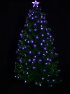Christmas Warehouse Enchanting Dynamic & Static Colour Led Christmas Tree With 183 Tips - 1.5M><noscript><img width=