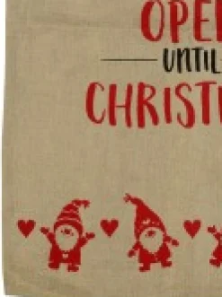 Christmas Warehouse Faux Jute Happy Santa Do Not Open Until Christmas Gift Santa Sack - 93Cm><noscript><img width=