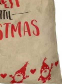 Christmas Warehouse Faux Jute Happy Santa Do Not Open Until Christmas Gift Santa Sack - 93Cm><noscript><img width=