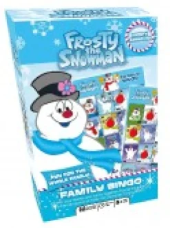 Christmas Warehouse Frosty The Snowman Family Bingo Christmas Game - 2 To 18 Players><noscript><img width=
