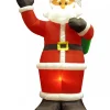 Christmas Warehouse Giant Santa Holding Christmas Sack Illuminated Christmas Inflatable Display - 3M> Inflatable Displays