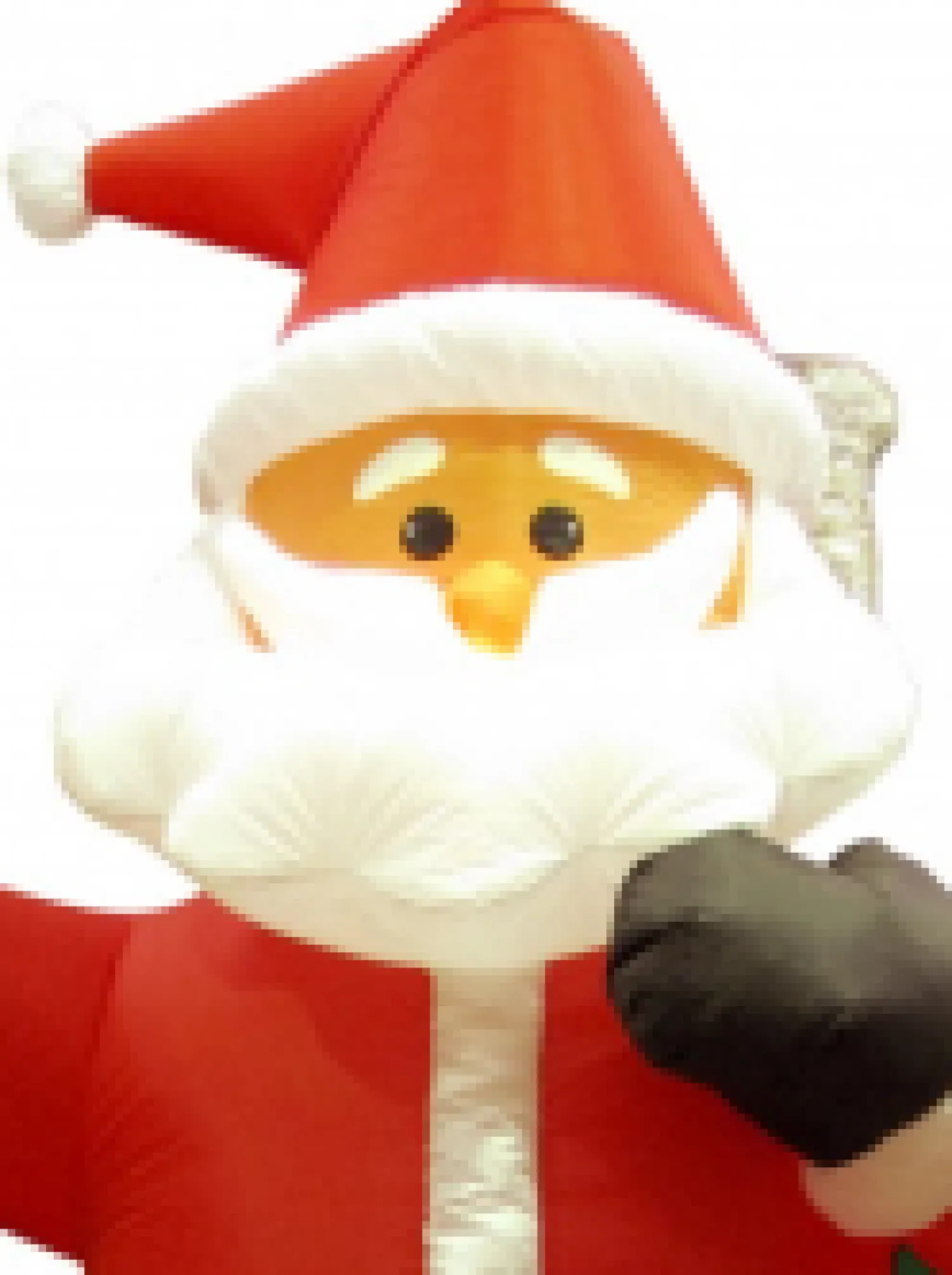 Christmas Warehouse Giant Santa Holding Christmas Sack Illuminated Christmas Inflatable Display - 3M> Inflatable Displays
