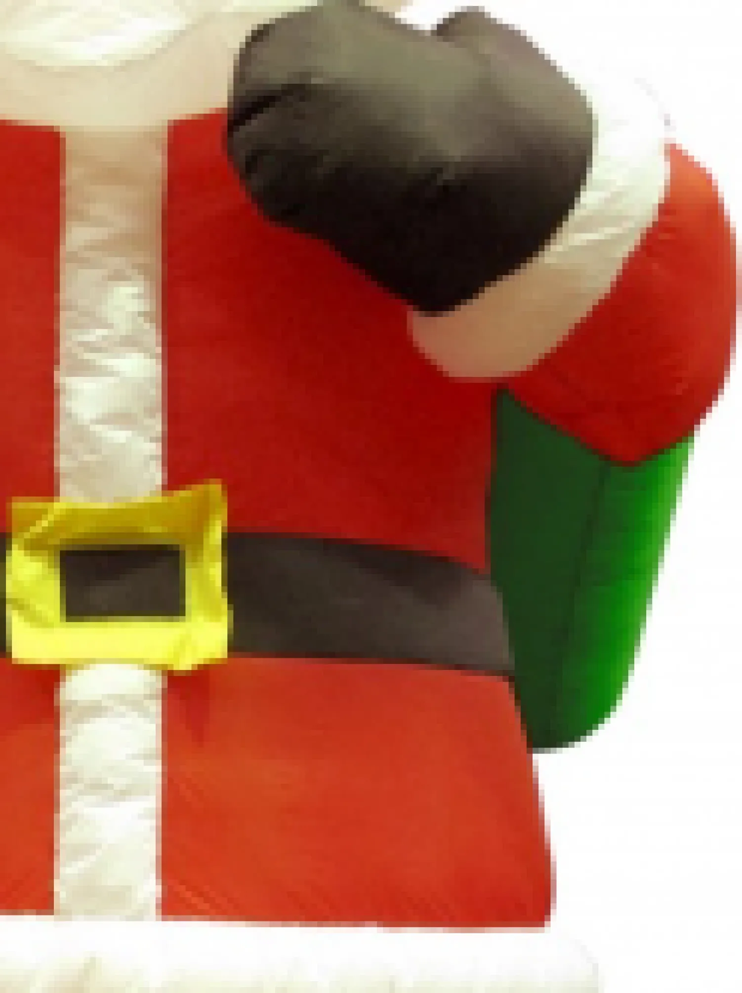 Christmas Warehouse Giant Santa Holding Christmas Sack Illuminated Christmas Inflatable Display - 3M> Inflatable Displays