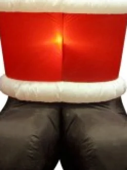 Christmas Warehouse Giant Santa Holding Christmas Sack Illuminated Christmas Inflatable Display - 3M><noscript><img width=