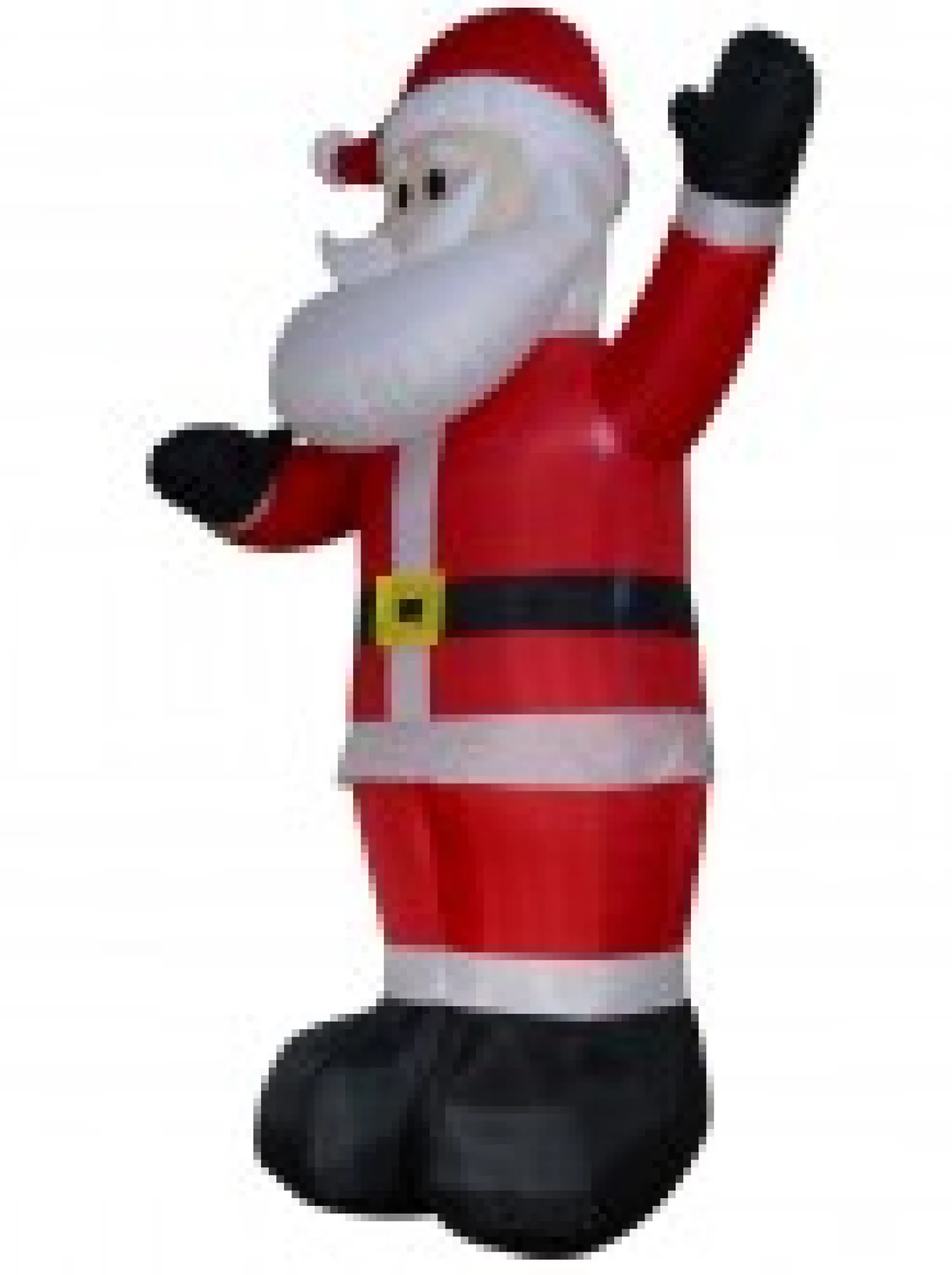 Christmas Warehouse Gigantic Standing & Waving Santa Illuminated Christmas Inflatable Display - 4M> Inflatable Displays