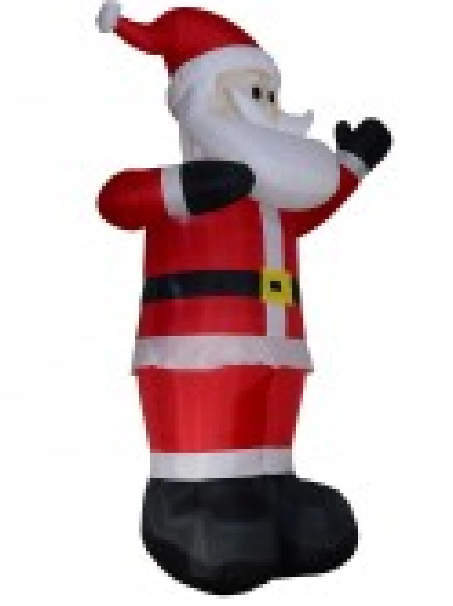 Christmas Warehouse Gigantic Standing & Waving Santa Illuminated Christmas Inflatable Display - 4M> Inflatable Displays