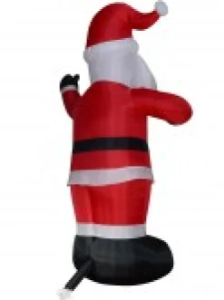 Christmas Warehouse Gigantic Standing & Waving Santa Illuminated Christmas Inflatable Display - 4M><noscript><img width=