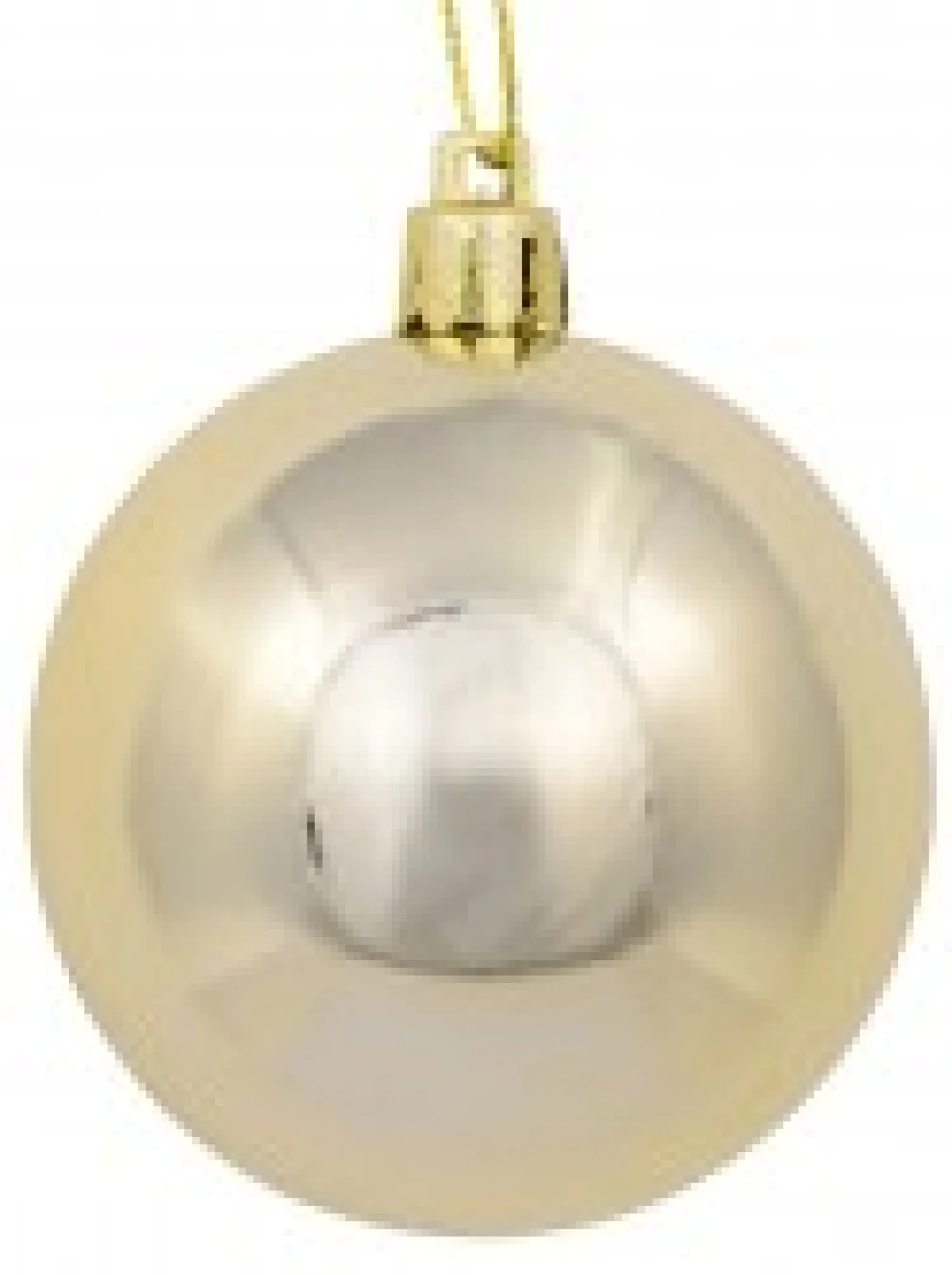 Christmas Warehouse Gold, Champagne & Rose Gold Metallic & Matte Christmas Baubles - 12 X 60Mm> Bauble Packs