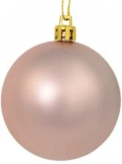 Christmas Warehouse Gold, Champagne & Rose Gold Metallic & Matte Christmas Baubles - 12 X 60Mm><noscript><img width=