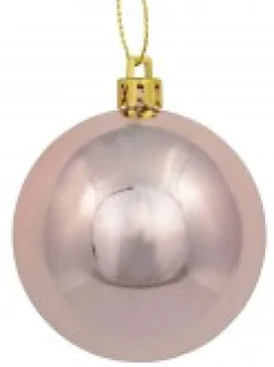 Christmas Warehouse Gold, Champagne & Rose Gold Metallic & Matte Christmas Baubles - 12 X 60Mm><noscript><img width=