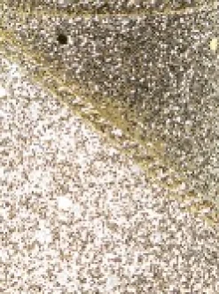 Christmas Warehouse Gold Glitter & Flecks Christmas Ribbon With Gold Glitter Edging - 3M> Christmas Ribbon
