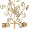 Christmas Warehouse Gold Glittered Swirls Decorative Christmas Spray Pick - 19Cm> Christmas Picks