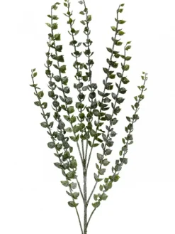 Christmas Warehouse Green Baby Blue Eucalyptus Leaves Decorative Christmas Spray Stem - 80Cm> Christmas Stems