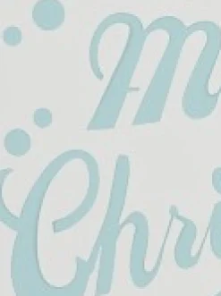 Christmas Warehouse Merry Christmas Reusable Spray Snow Stencil Christmas Decoration - 50Cm> Window Decals, Stencils & Stickers