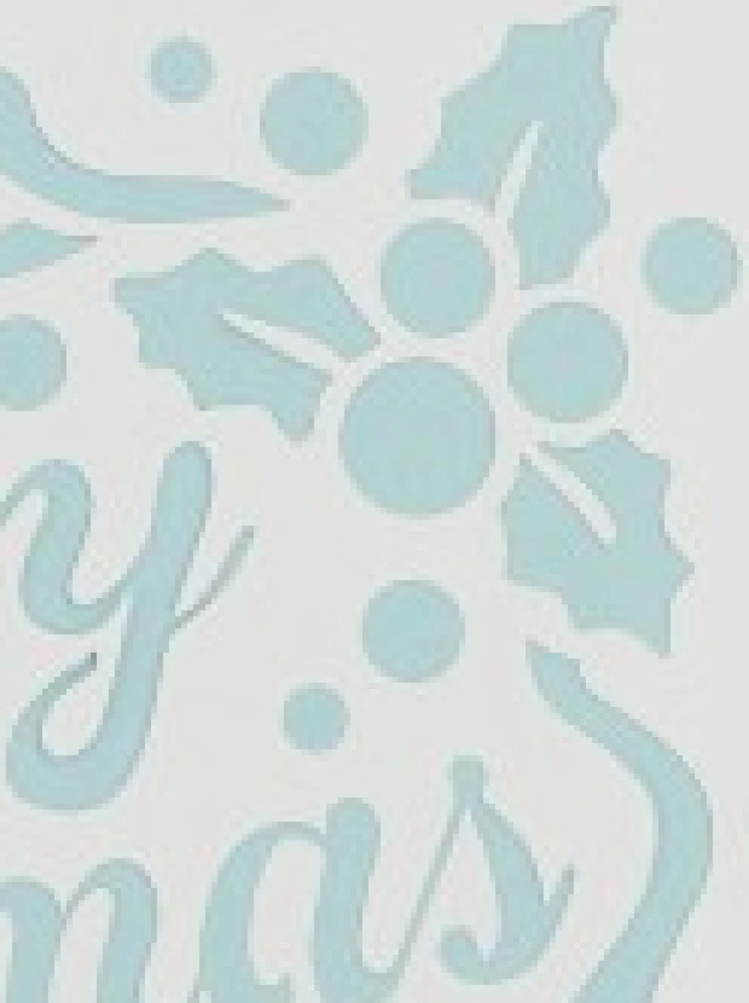 Christmas Warehouse Merry Christmas Reusable Spray Snow Stencil Christmas Decoration - 50Cm> Window Decals, Stencils & Stickers