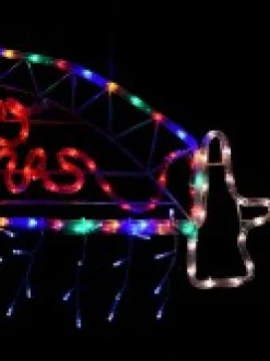 Christmas Warehouse Merry Christmas Sydney Harbour Bridge Rope Light Silhouette - 95Cm><noscript><img width=