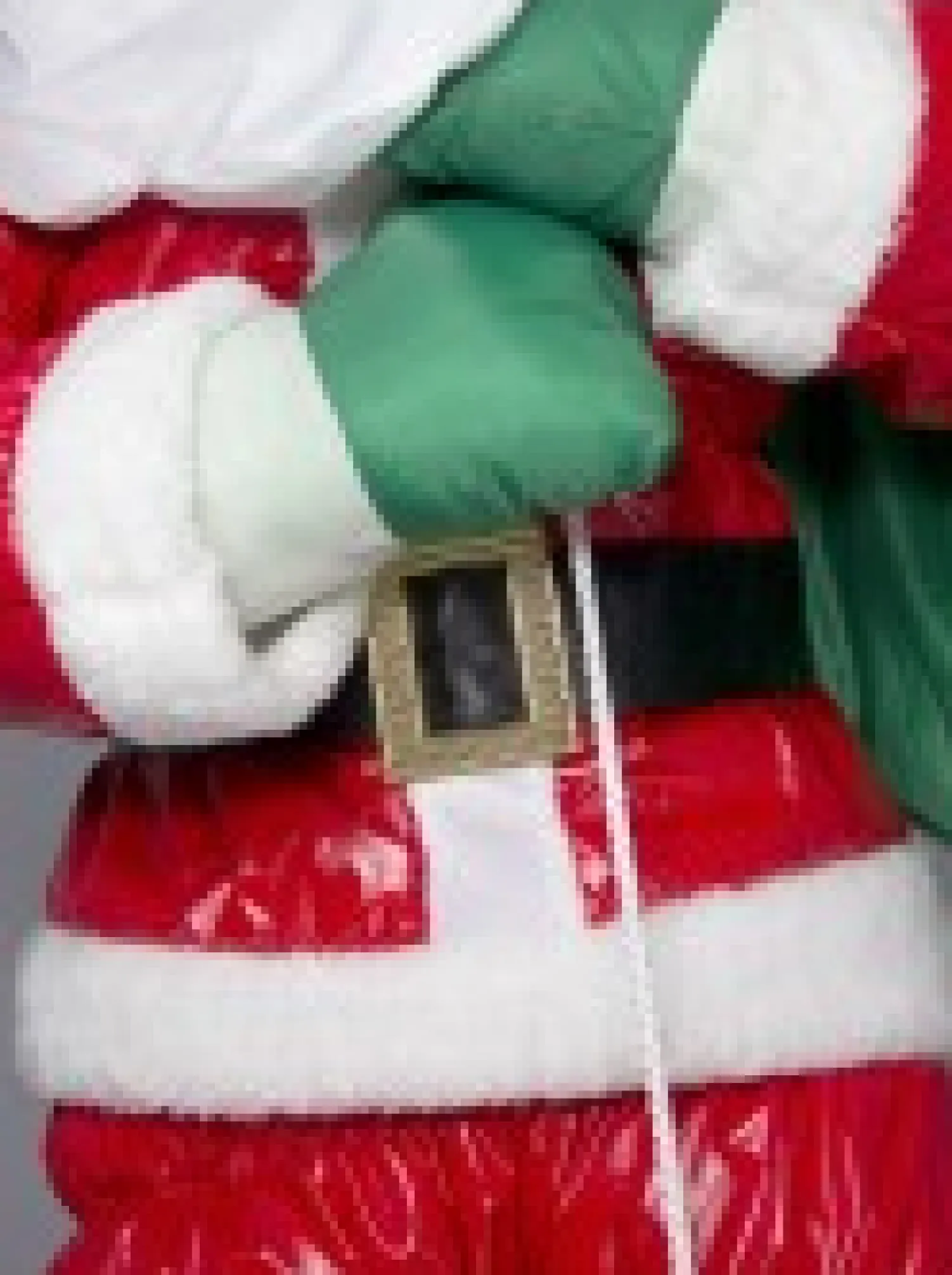 Christmas Warehouse Padded Santa Climbing Rope With Sack Outdoor Hanging Decoration - 1.2M> Outdoor Decorations