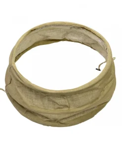 Christmas Warehouse Pop Up Natural Hessian Look Conical Shape Christmas Tree Skirt - 68Cm> Tree Skirts