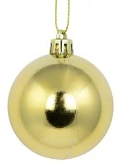 Christmas Warehouse Red Glittered, Green Matte & Gold Metallic Christmas Baubles - 12 X 60Mm><noscript><img width=