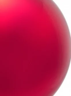 Christmas Warehouse Red Metallic Large Display Bauble Christmas Decoration - 20Cm><noscript><img width=