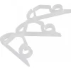 Christmas Warehouse Reusable Outdoor Gutter Clips Christmas Light Accessory - 50 Pack> General Accessories