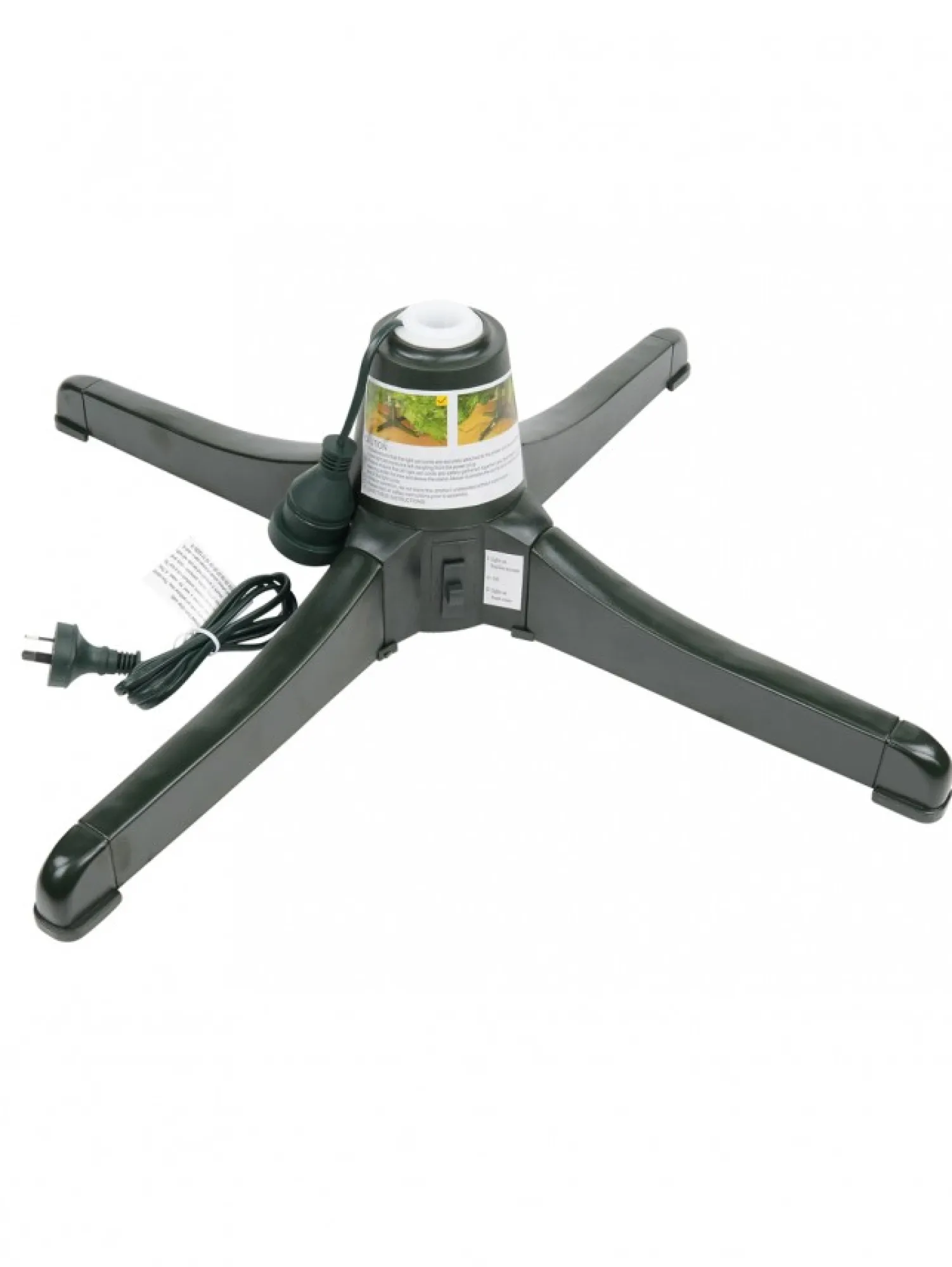 Christmas Warehouse Rotating Artificial Christmas Tree Stand - Suit 22.2Mm Or 31.8Mm Trunk> Christmas Tree Stands