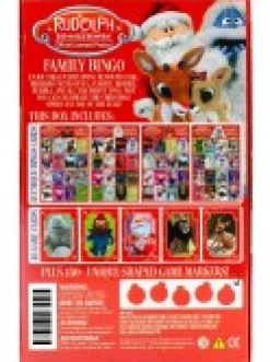 Christmas Warehouse Rudolph The Red Nosed Reindeer Family Bingo Christmas Game - 2 To 18 Players><noscript><img width=
