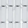 Christmas Warehouse Silver Glitter Pattern Design Christmas Cracker Bon Bons - 6 X 34Cm> Christmas Cracker Bon Bon Packs (4 - 16 Per Pack)