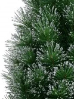 Christmas Warehouse Silver Glittered Needle Tip Pine Tabletop Christmas Tree With 96 Tips - 90Cm><noscript><img width=
