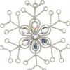 Christmas Warehouse Snowflake & Encrusted Diamante Christmas Tree Hanging Decoration - 12Cm> Hanging Decorations - Individual