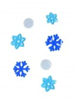 Christmas Warehouse Snowman, Snowflakes & Snowballs Gel Window Cling Decoration - 19Cm><noscript><img width=