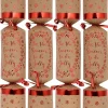 Christmas Warehouse Tis The Season To Be Jolly Kraft Design Christmas Cracker Bon Bons - 50 X 30Cm> Christmas Cracker Bon Bon Catering Packs (50 Per Pack)