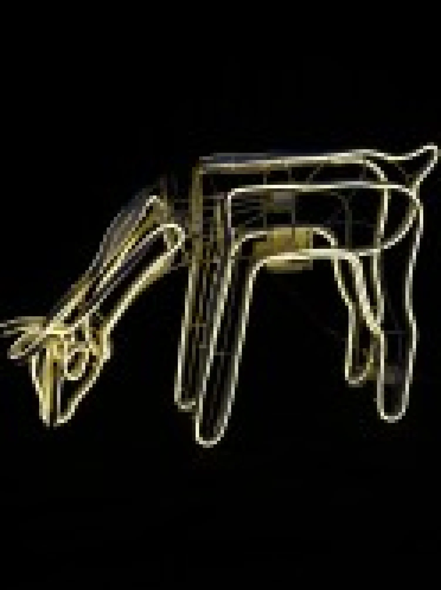 Christmas Warehouse Warm White Animated Grazing Reindeer Neon Christmas Light Display - 77Cm> Christmas Light Displays - 3D